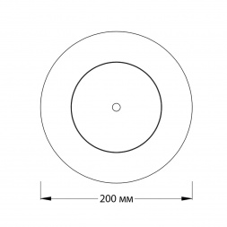 Потолочный светодиодный светильник Escada 20023SMA/01LED GR