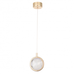 Подвесной светодиодный светильник Crystal Lux Cielo SP6W Led Gold