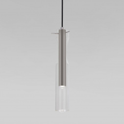 Подвесной светодиодный светильник Eurosvet Swan 50254/1 Led графит