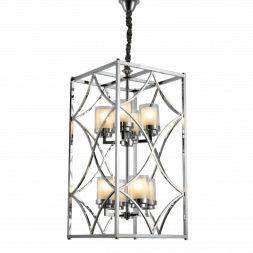 Подвесная люстра Lumina Deco Quadrato LDP 1223-8 CHR