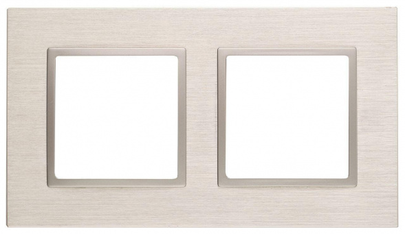 Рамка 2-постовая ЭРА Elegance 14-5202-04 Б0034548