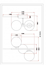 Бра Moderli Renny V10794-2W