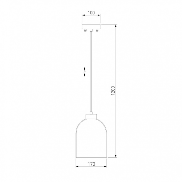 Подвесной светильник Eurosvet Tandem 50119/1 никель