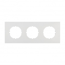 Рамка LK Studio 3-постовая квадрат (белый) Vintage-Quadro 884304-1