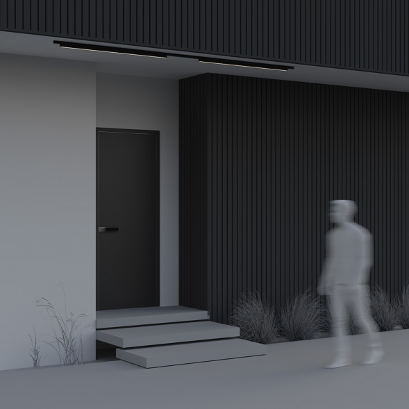 Уличный трековый светильник Maytoni Outdoor O-TR02-1-S-30WB4K