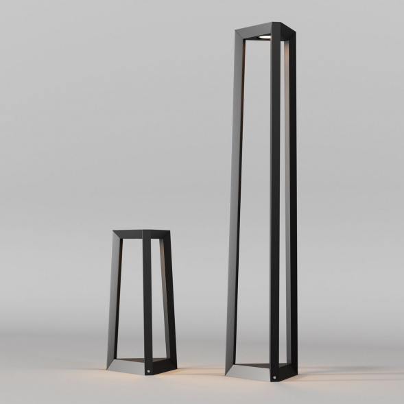 Уличный светодиодный светильник Maytoni Luft O466FL-L12B3K