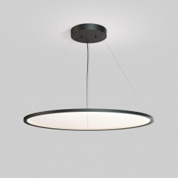 Подвесной горизонтальный светодиодный светильник Denkirs Veil DK6620-BK