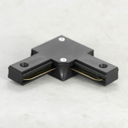 Коннектор Lussole LGO 10325 угловой коннектор черный