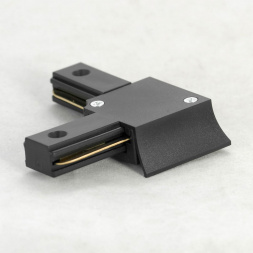 Коннектор Lussole LGO 10325 угловой коннектор черный