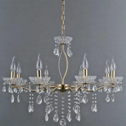 Люстра Illumico IL0265-8PSQ-24 AB CASTOR