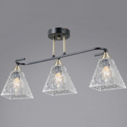 Потолочный светильник ILLUMICO IL0782-3CSQ-25 BK AB AREZZO