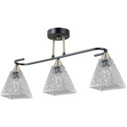 Потолочный светильник ILLUMICO IL0782-3CSQ-25 BK AB AREZZO