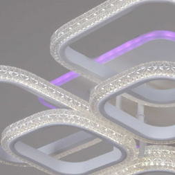 Светильник потолочный Reluce 06335-0.3-4+4A WH (RGB)