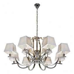 Подвесная люстра iLamp Hilton 6943-8+4 CR