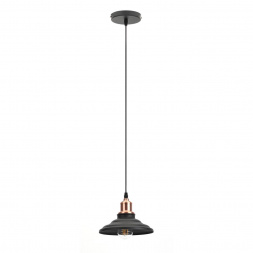 Подвесной светильник ЭРА Loft PL4 BK/RC Б0037438