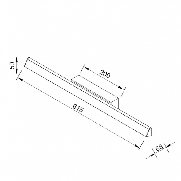 Настенный светильник Mantra Lineal 8962