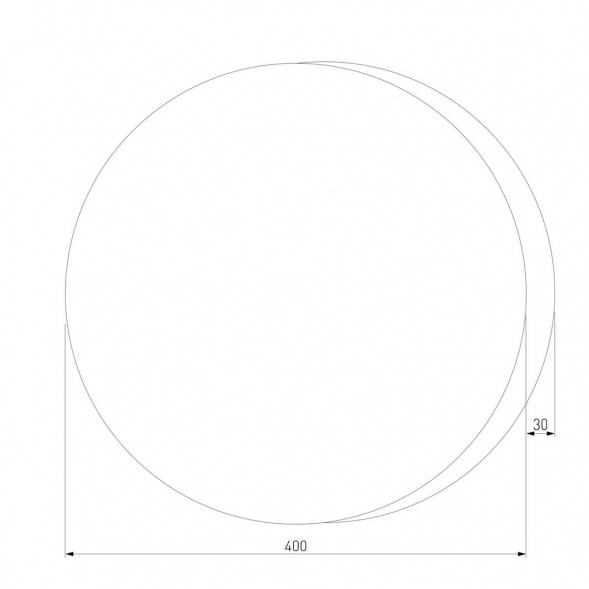 Настенный светодиодный светильник TK Lighting 1427 Luna Gold