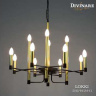 Подвесная люстра Divinare Lokki 2543/04 LM-12