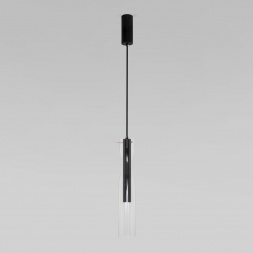 Подвесной светодиодный светильник Eurosvet Swan 50253/1 Led черный