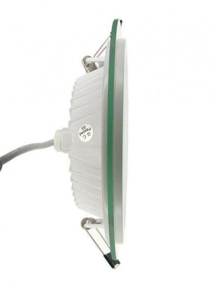 Встраиваемый светодиодный светильник Elvan VLS-705R-12W-WH-Wh