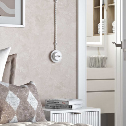 Выключатель двухклавишный на 4 положения Werkel Vintage белый матовый/хром W5822050 4690389183157