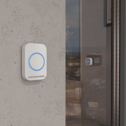 Звонок беспроводной Elektrostandard DBQ25M WL 36M IP44 белый a047175