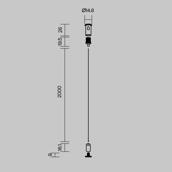 Комплектующие для профиля Maytoni Led Strip 642045