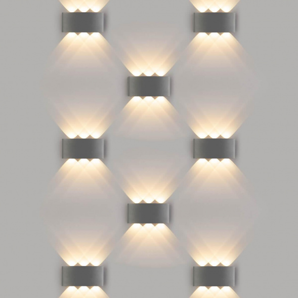 Уличный настенный светодиодный светильник Elektrostandard 1551 Techno LED Twinky Trio a038417