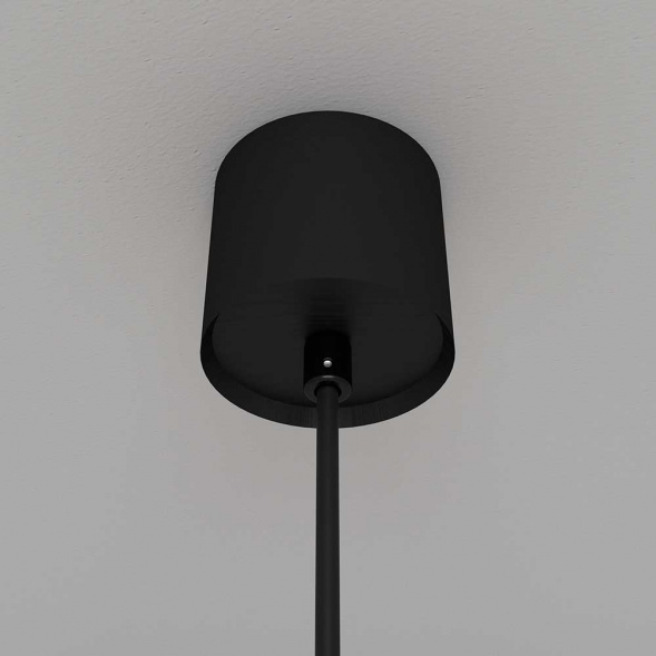 Подвесной светодиодный светильник Maytoni Technical Luna P039PL-5W4K-10-B