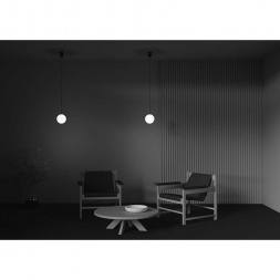 Подвесной светодиодный светильник Maytoni Technical Luna P039PL-5W4K-10-B