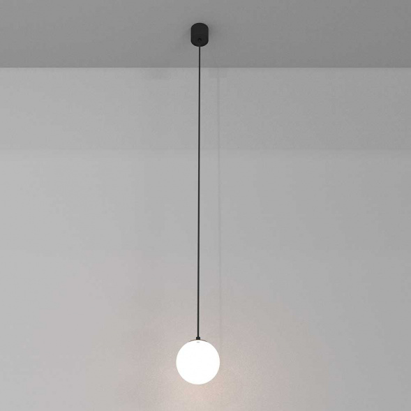 Подвесной светодиодный светильник Maytoni Technical Luna P039PL-5W4K-10-B