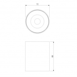Потолочный светодиодный светильник Elektrostandard Primo 25116/LED a069413