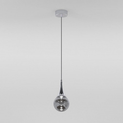 Подвесной светодиодный светильник Eurosvet Adour 50256/1 LED дымчатый