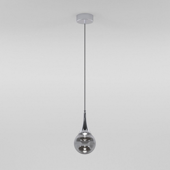 Подвесной светодиодный светильник Eurosvet Adour 50256/1 LED дымчатый