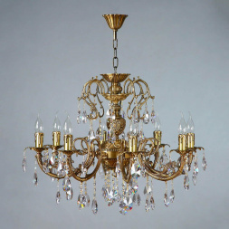 Подвесная люстра Ambiente Alicante 8888/8 AB Tear drop