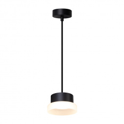 Светильник потолочный Feron Barrel HL4608 OPAL levitation 12W, 230V, GX53, черный, на подвесе 1,7 м