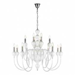 Подвесная люстра iLamp Lady 88003-10+5 WH