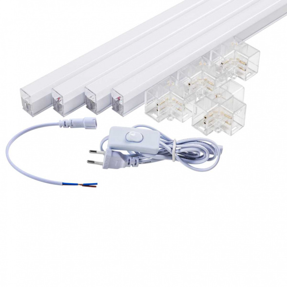 V1Q450124 Квадрат VARIETA 4х17W 450124 (4) + 450002 (3) +450003 (1) + 450000 (1) + 450009 (1)