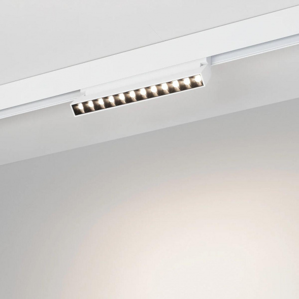 Трековый светодиодный светильник Arlight Mag-Orient-Dots-Fold-S230-12W Day4000 045034