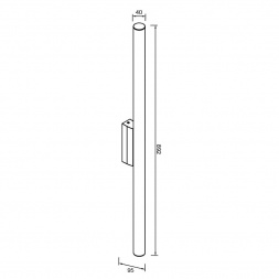 Настенный светильник-подсветка Mantra ANTIGA 9260
