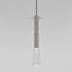 Подвесной светодиодный светильник Eurosvet Swan 50253/1 Led графит