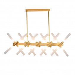 Подвесная люстра Lumina Deco Alford LDP 6036-20 GD