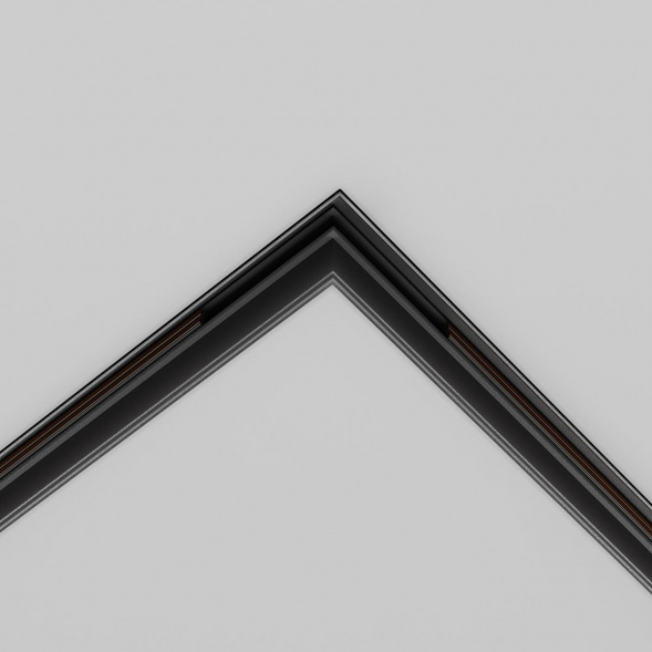 Коннектор L-образный Maytoni Technical Exility Busbur TRACL034-42B-R