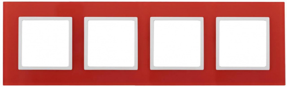 Рамка 4-постовая ЭРА Elegance 14-5104-23 Б0034532