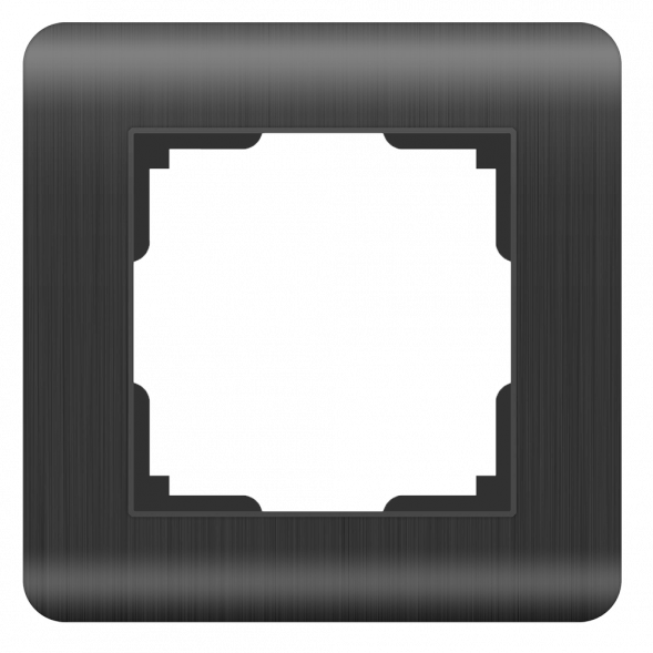 Рамка Werkel Stream на 1 пост графит W0012104 4690389162121