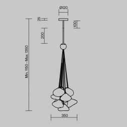 Подвесная люстра Freya Eatery FR5488PL-10CH