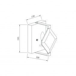 Бра Vele Luce Vittoria VL3053W01