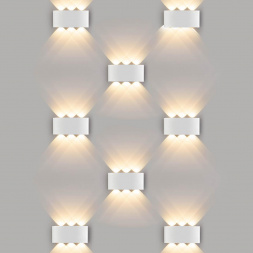 Уличный настенный светодиодный светильник Elektrostandard 1551 Techno LED Twinky Trio a038420