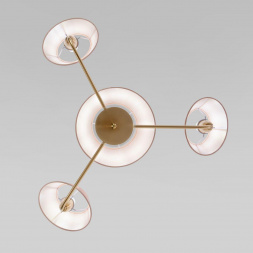 Подвесная люстра Eurosvet Milos 60153/6 латунь