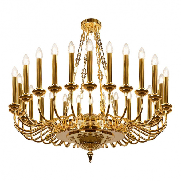 Подвесная люстра iLamp Louvre MD8551-30 GD